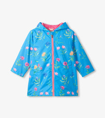 Hatley Girls Hyper Real Floral A-Line Swing Jacket
