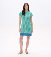 Hatley Zip-Back Tee Dress - Arcadia Medallion