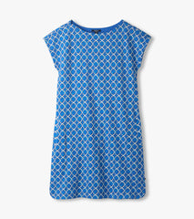 Hatley Capri Dress - French Blue Medallion