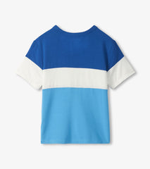 Hatley Boys Niagara Color Block Bamboo T-Shirt