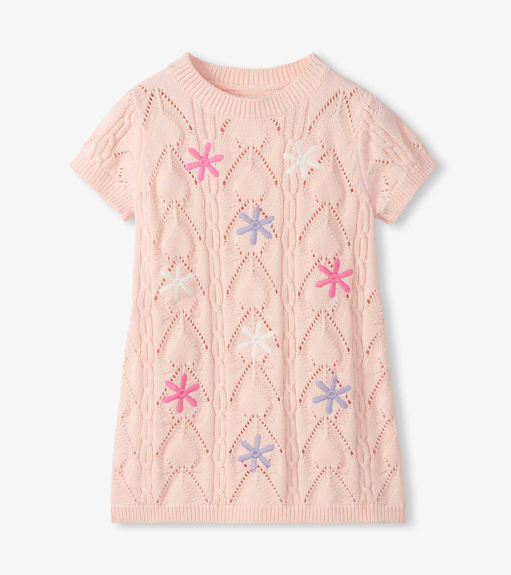 Hatley Baby & Toddler Girls Pearl Blush Crochet Dress