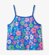 Hatley Girls Party Flowers Sequin Top