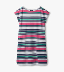 Hatley Capri Dress - Spring Rainfall Stripes