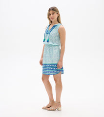Hatley Chloe Dress - Beach Glass Ikat