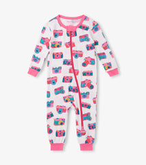 Hatley Baby Girls Sketchy Cameras Bamboo Sleeper