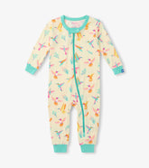 Hatley Baby Girls Springtime Hummingbirds Bamboo Sleeper