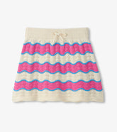Hatley Girls Strawberry Moon Stripes Crochet Skirt