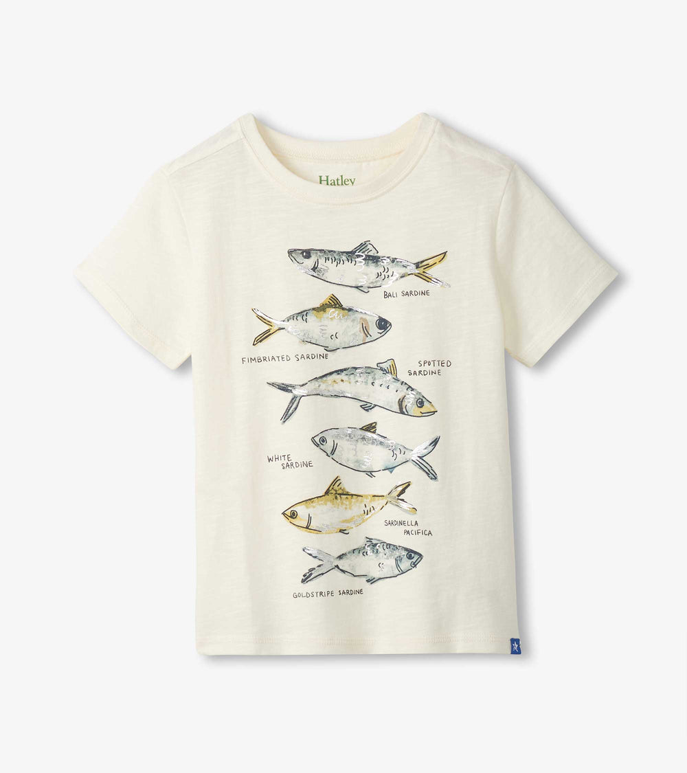 Hatley Boys Fish Types Graphic Tee