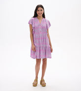 Hatley Pintuck Dress - Soft Ikat