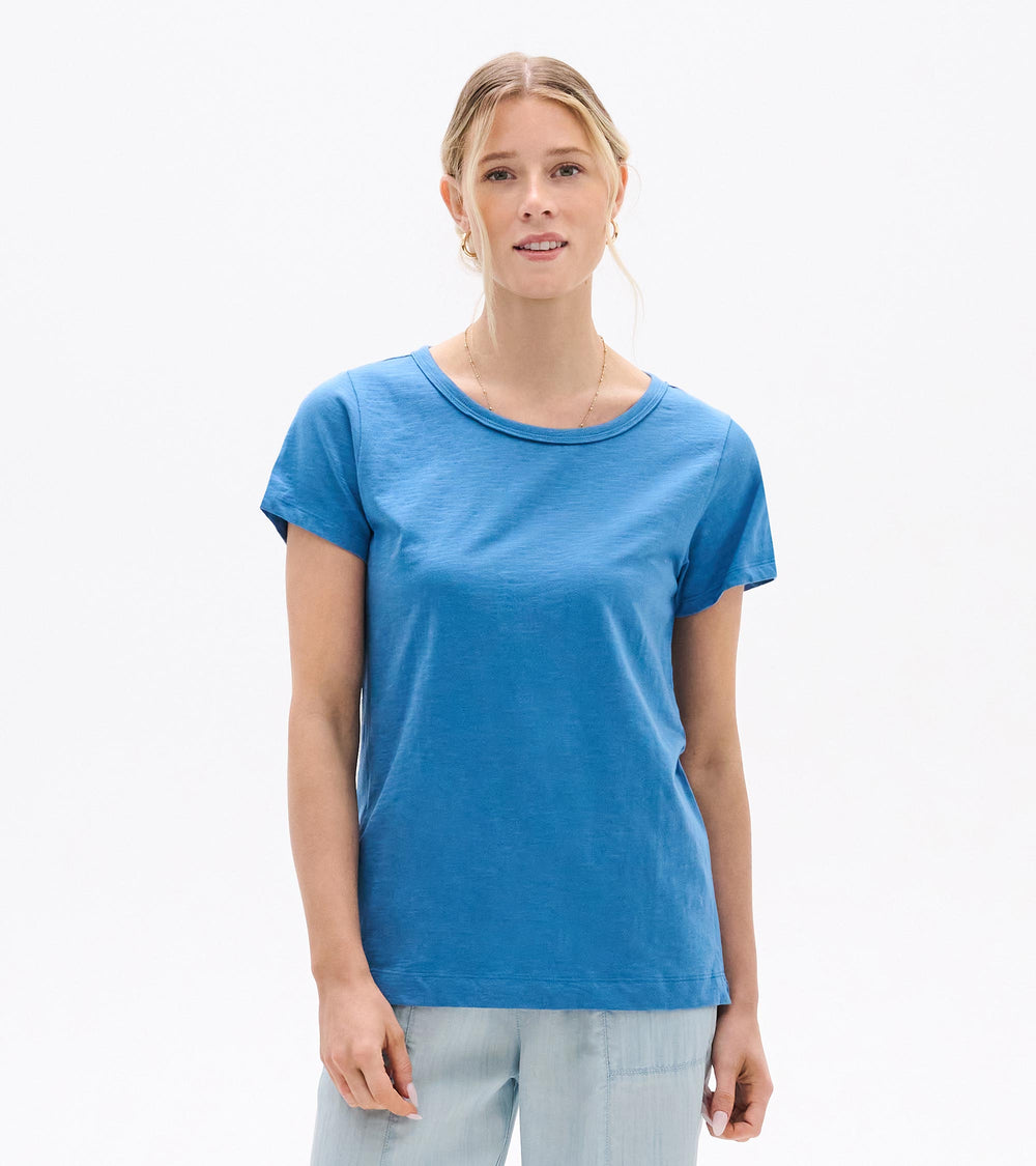 Hatley Essential Crew Neck Tee - Star Sapphire