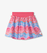 Hatley Girls Starburst Tie Dye Ruffle Skort