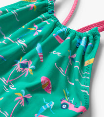 Hatley Girls Tropical One-Piece Swimsuit