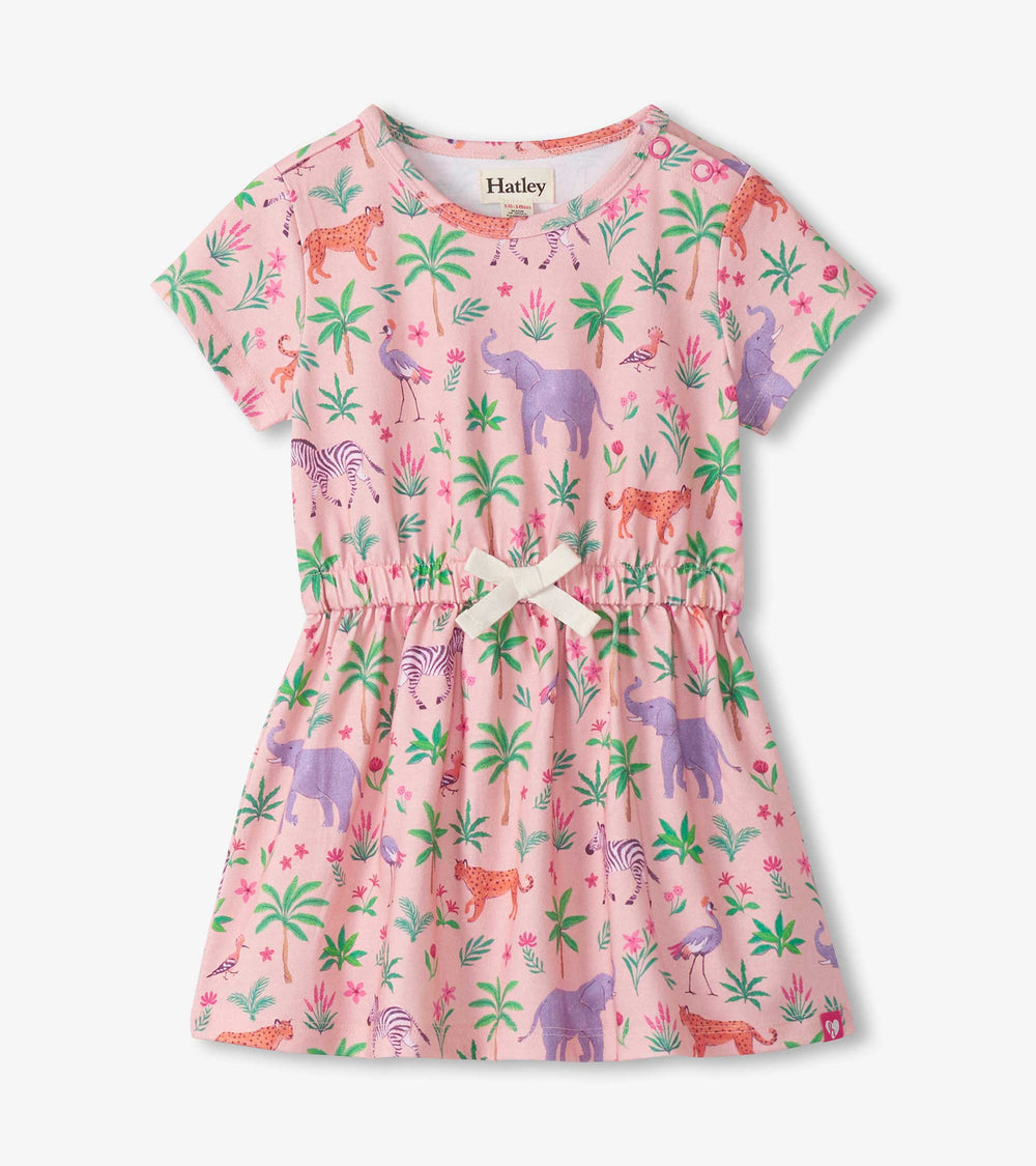 Hatley Baby & Toddler Girls Tender Safari Short Sleeve Dress