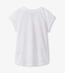Hatley Girls Hibiscus Tie Front T-Shirt