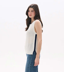 Hatley Cruz Knit Tank - White
