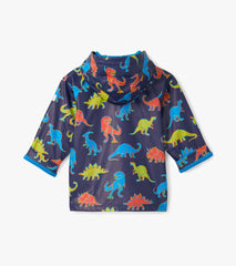 Hatley Boys Neon Dinos Rain Jacket