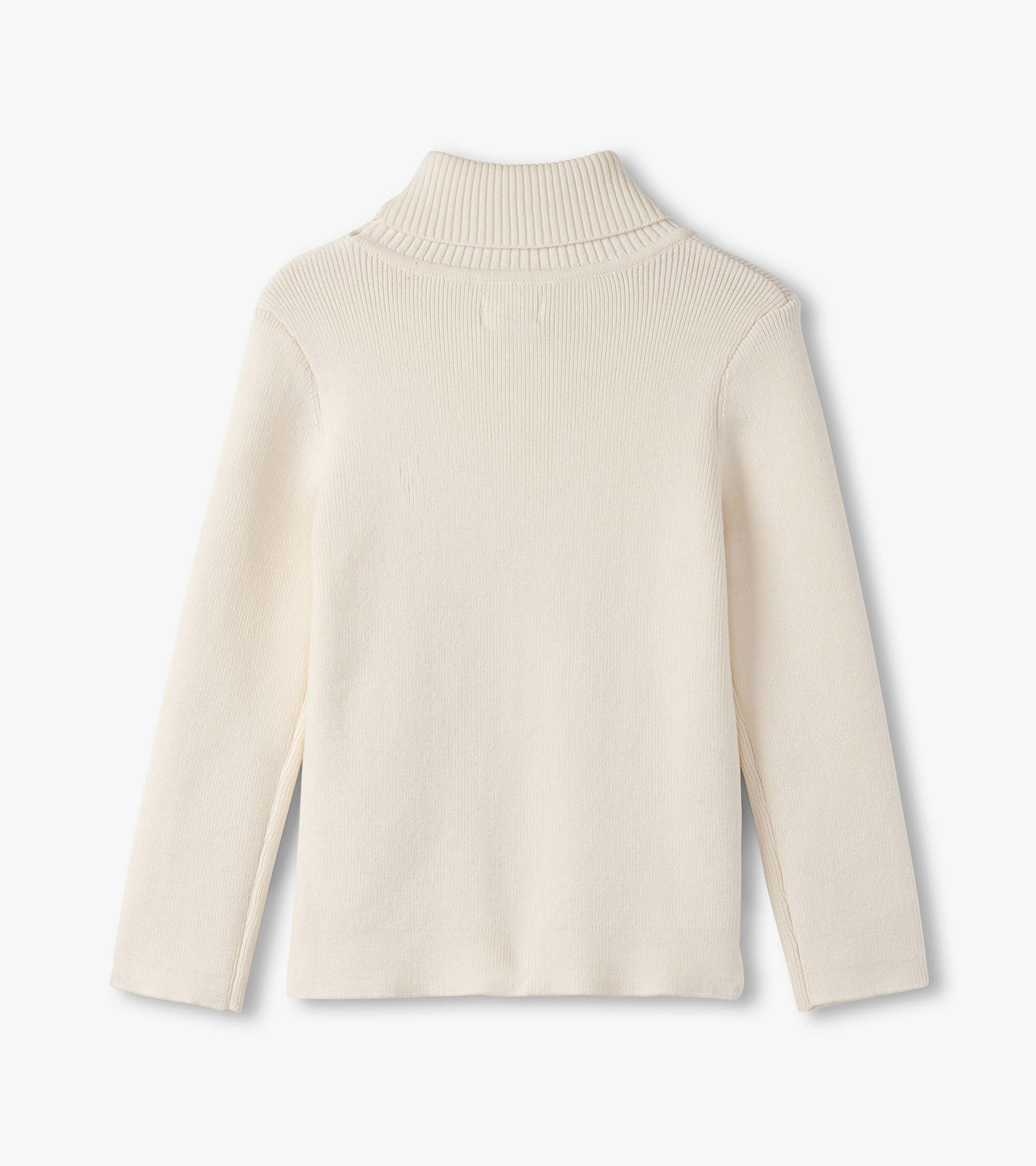 Hatley Girls Cream Turtleneck