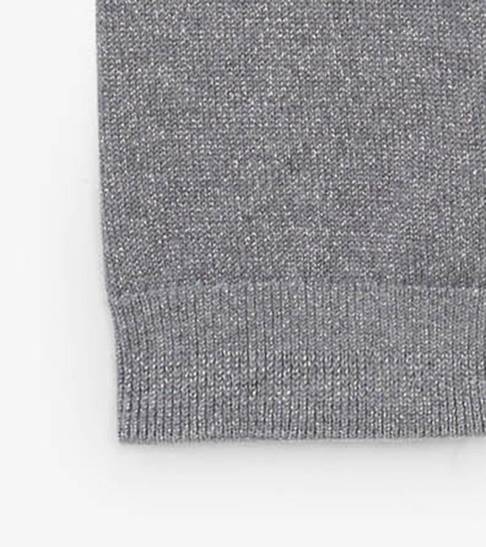 Hatley Baby Silver Glitter Cable Knit Leggings