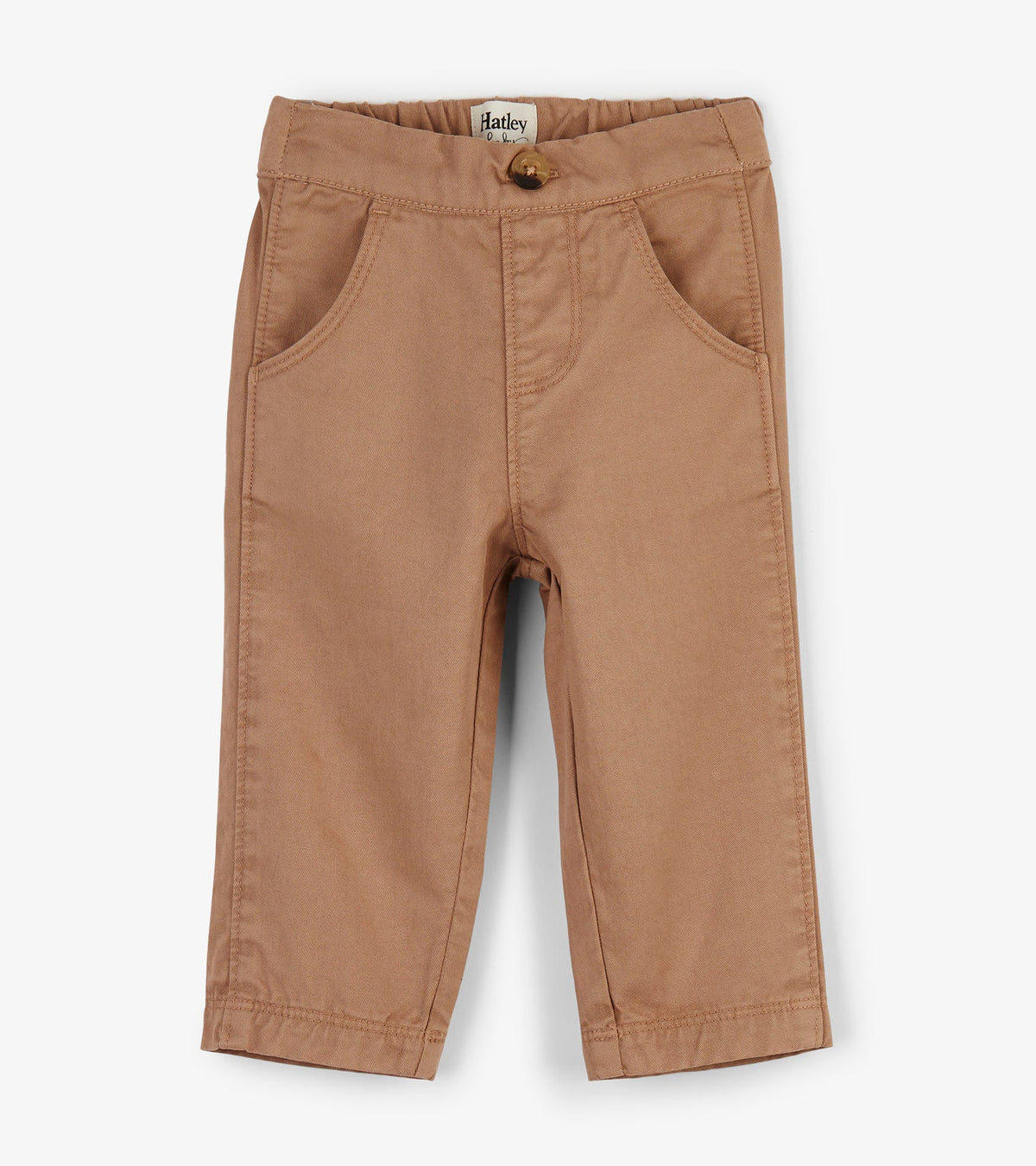 Hatley Baby Khaki Twill Pants