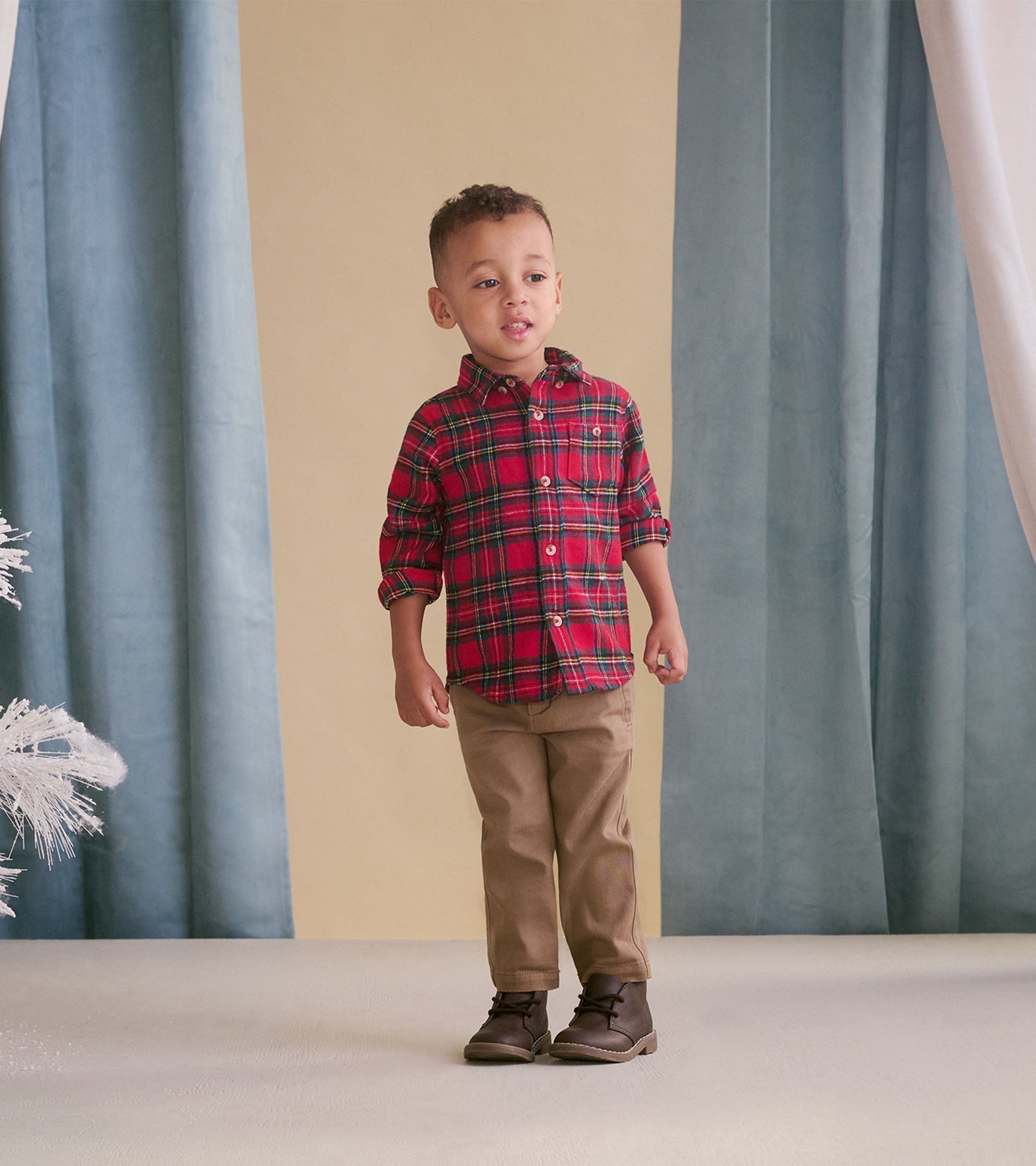 Hatley Baby Khaki Twill Pants