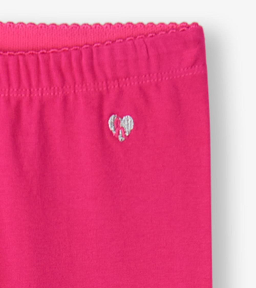Hatley Girls Pink Leggings