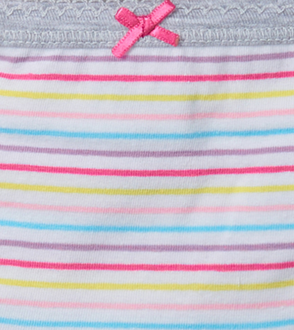 Hatley Girls Vibrant Stripes 3 Pack Hipster Underwear
