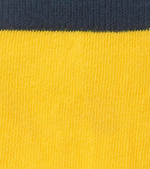 Hatley Kids Yellow & Navy Crew Socks