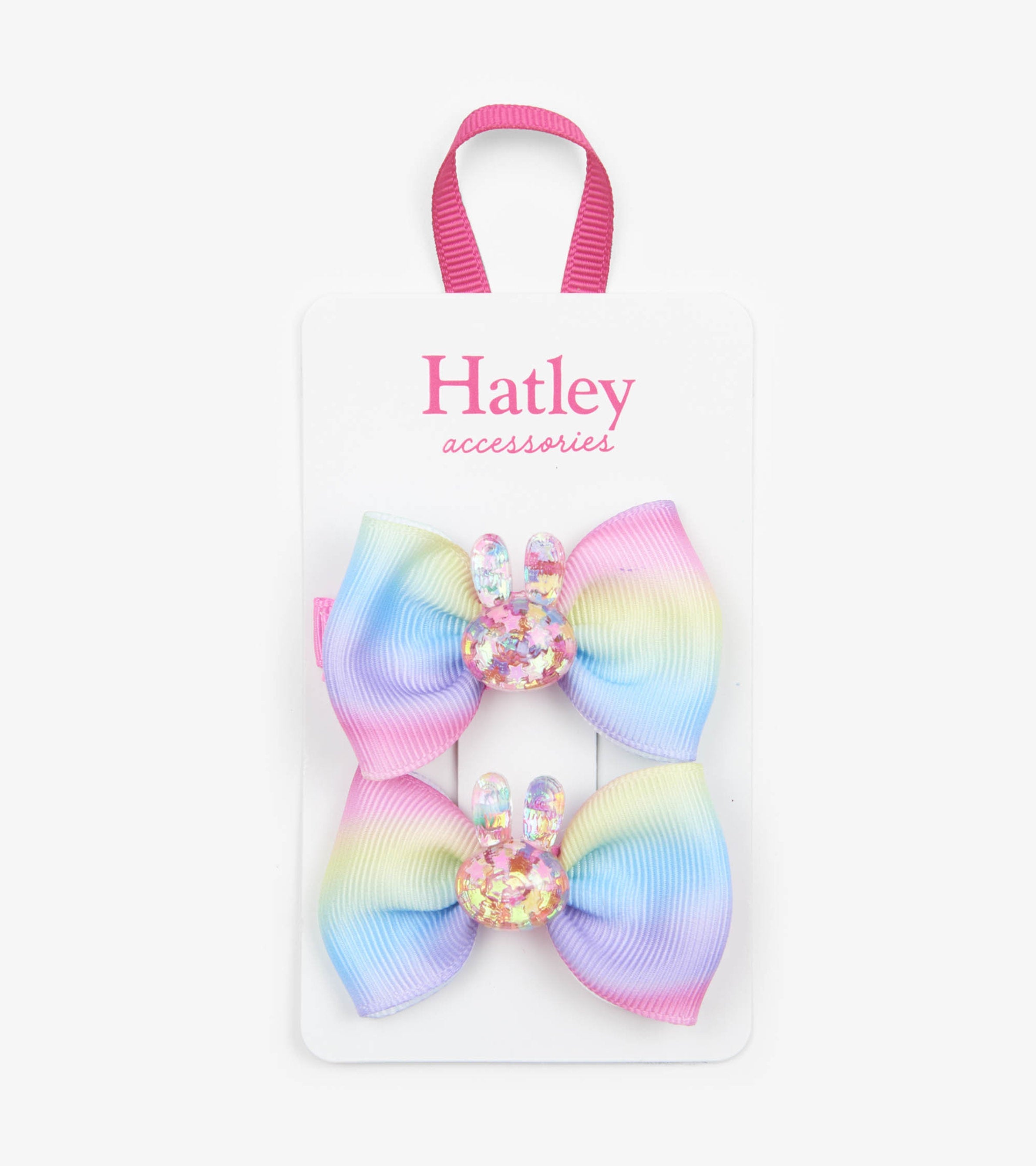 Hatley Glitter Bunnies Hair Clips