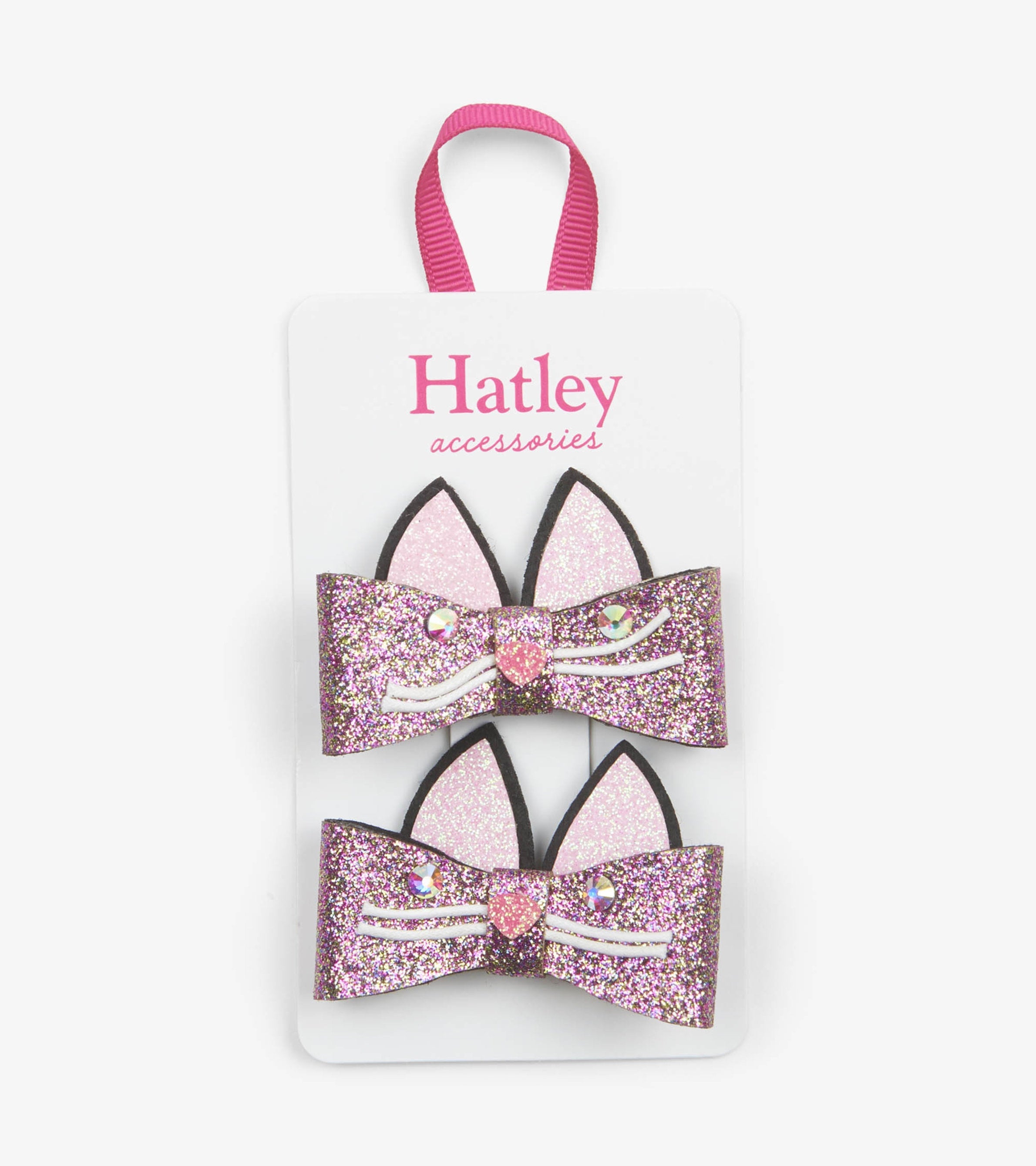 Hatley Glitter Kitties Hair Clips
