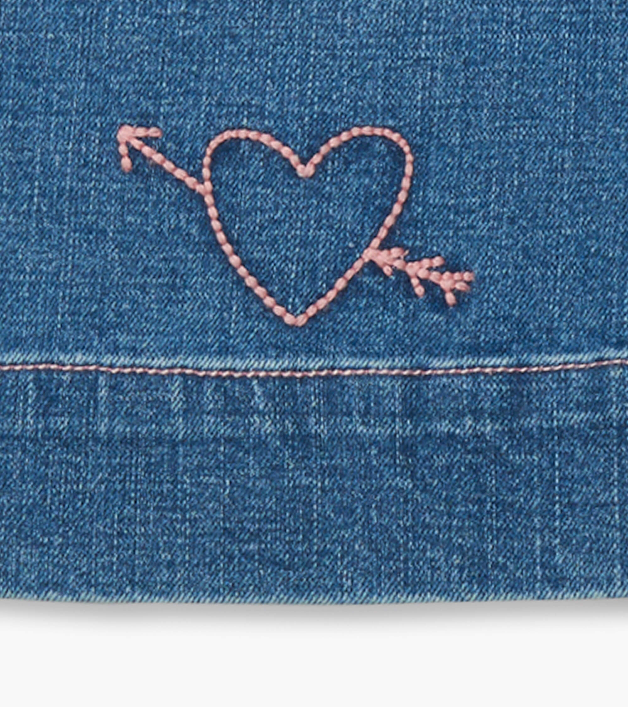 Hatley Girls Stretch Denim Wide Leg Pants