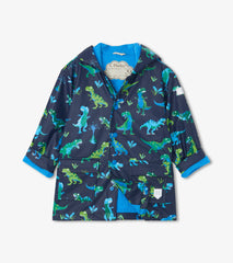 Hatley Boys Dino Button-Up Raincoat
