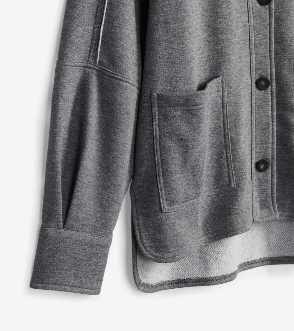 Hatley Emily Relaxed Blazer - Charcoal Melange