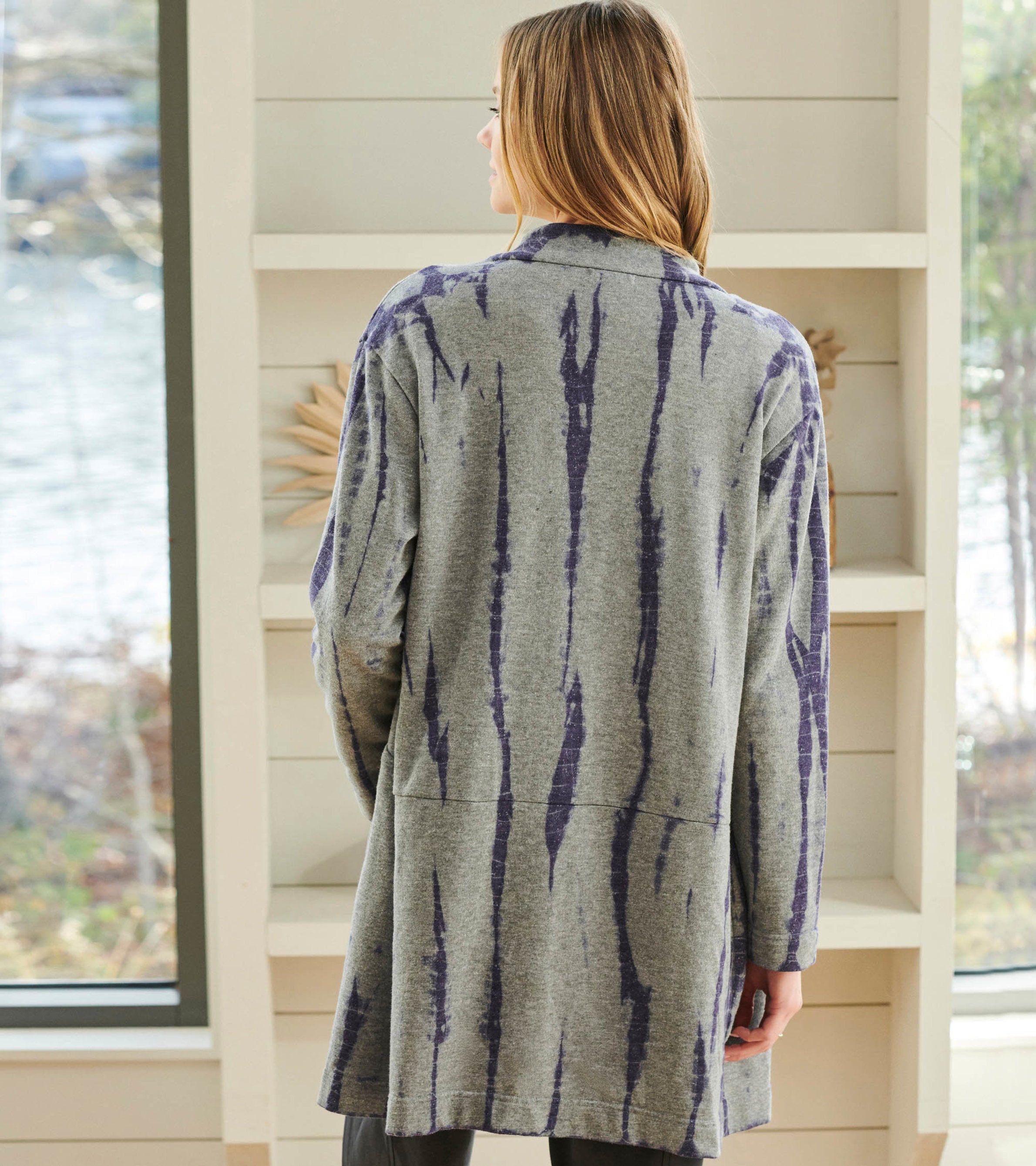 Hatley Ami Cardigan - Storm Tie Dye