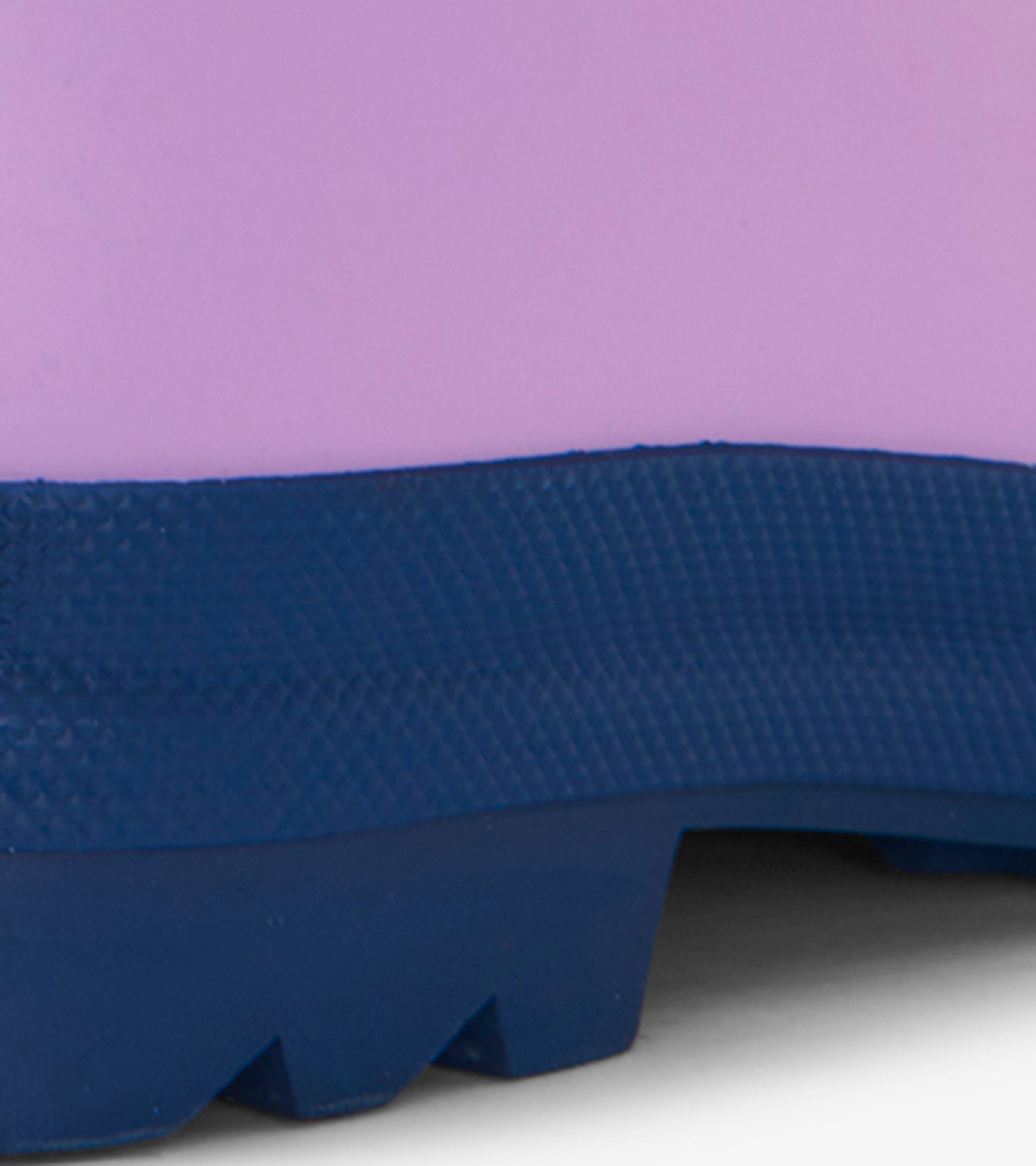 Hatley Kids Lilac And Navy Matte Rain Boots