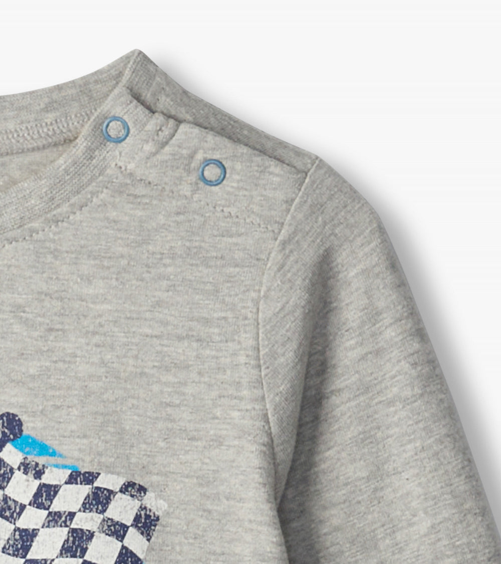 Hatley Baby & Toddler Boys Checkered Flag Long Sleeve T-Shirt