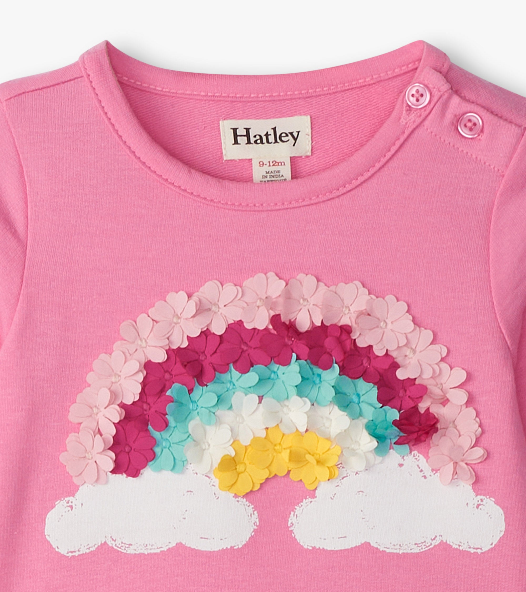 Hatley Baby & Toddler Girls Rainbow Cloud Flounce Skirt Dress