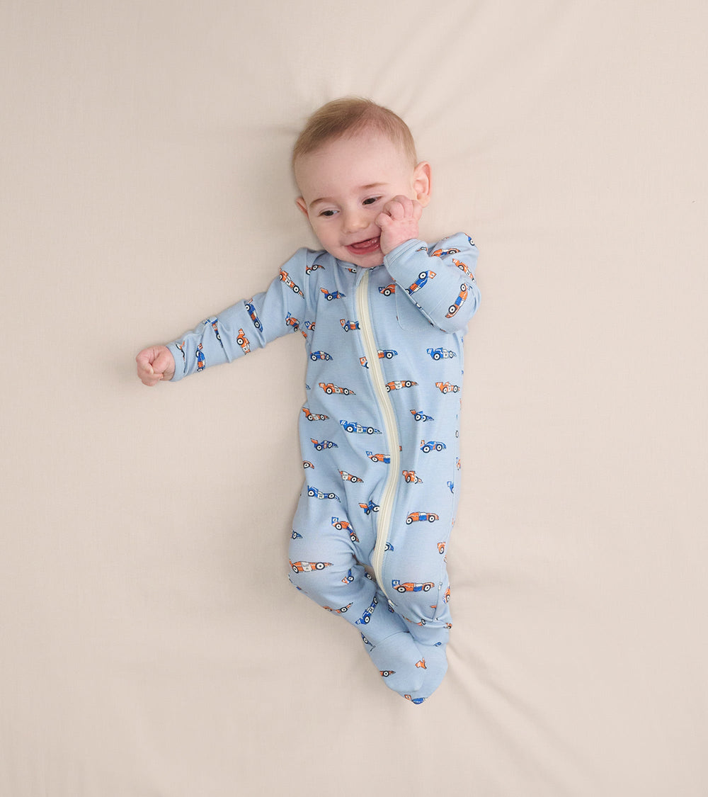 Hatley Baby Boys Grand Prix Bamboo Sleeper