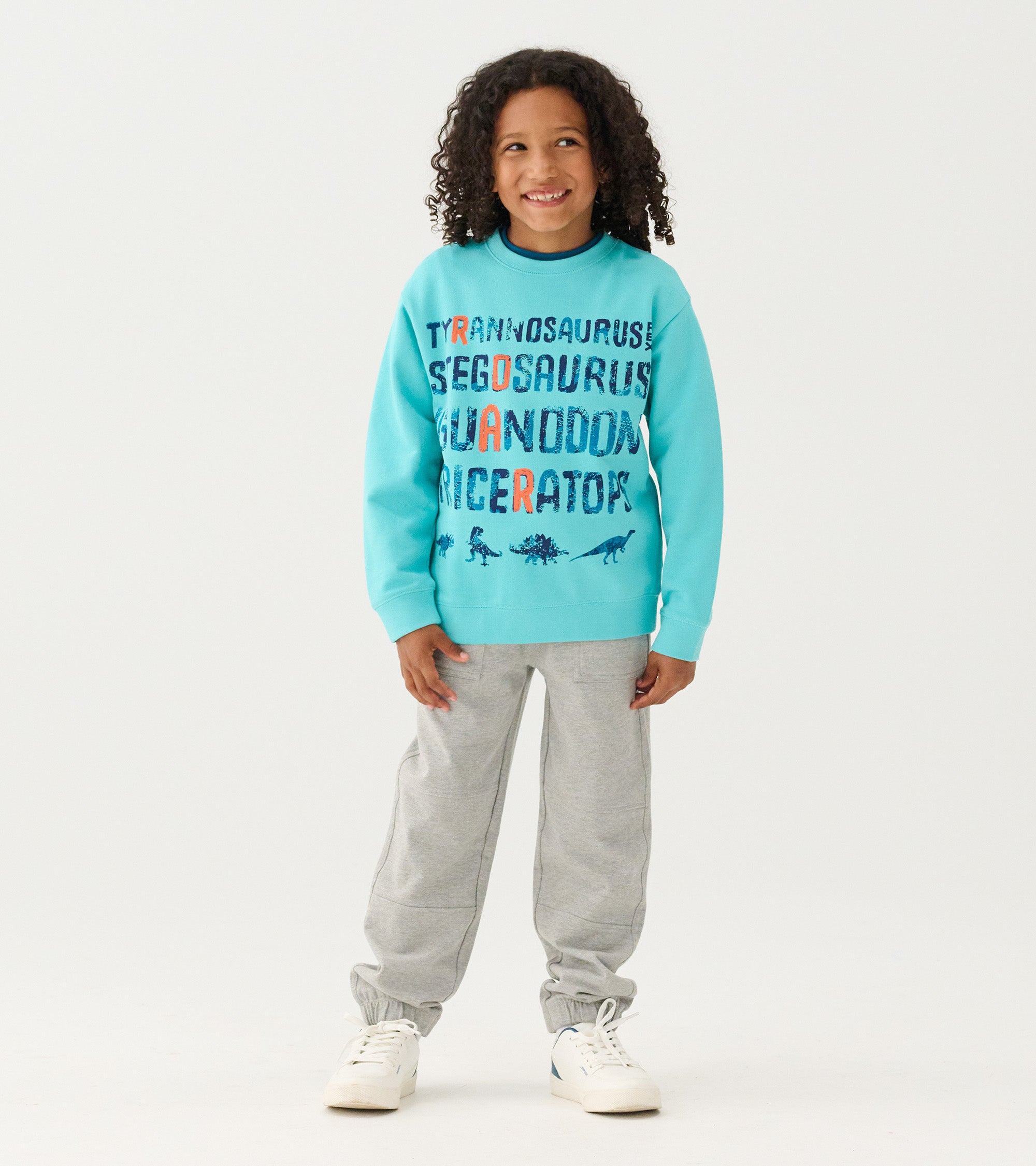 Hatley Boys Dinosaur Roar Sweatshirt