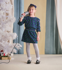 Hatley Girls Blackwatch Plaid Smocked Waist Dress