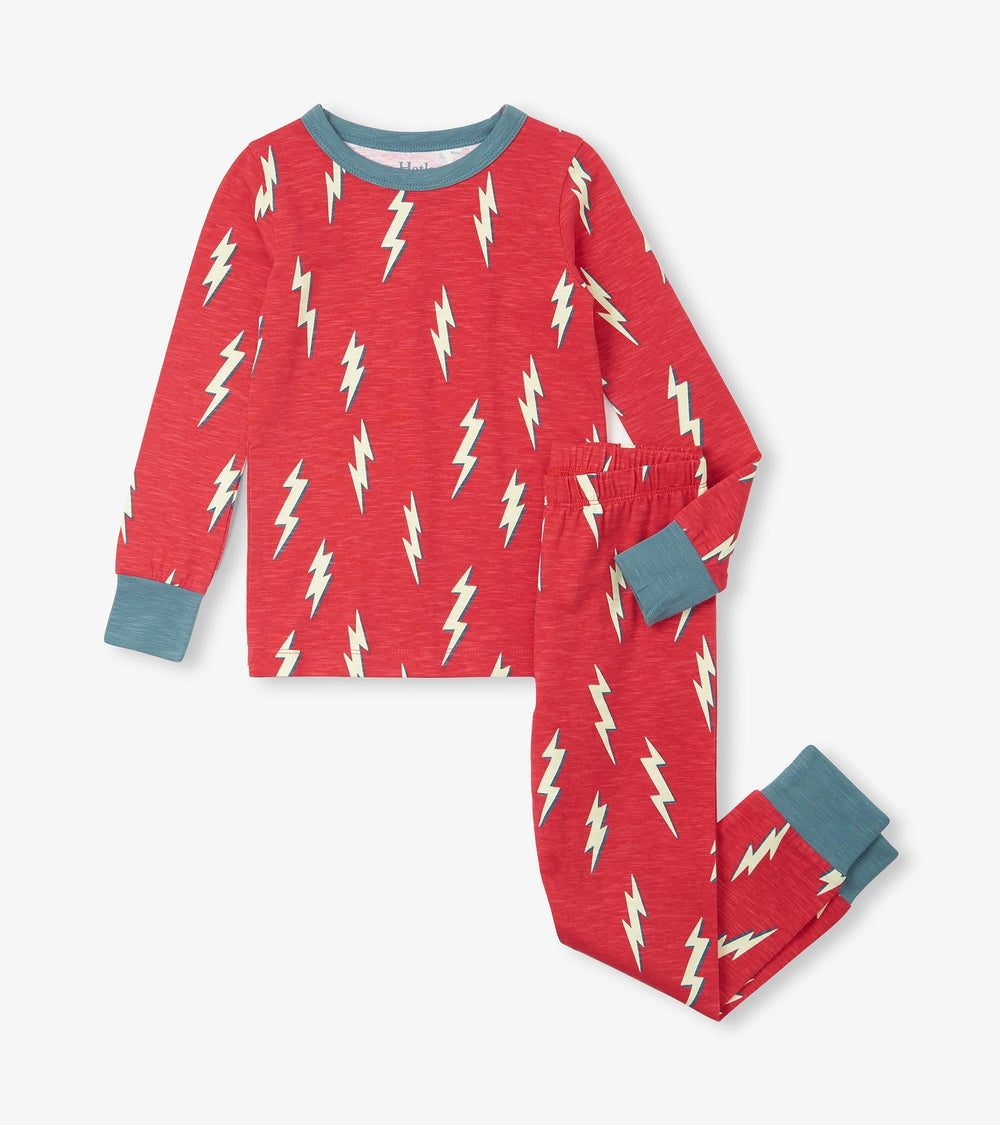 Hatley Boys Cool Bolts Pajama Set