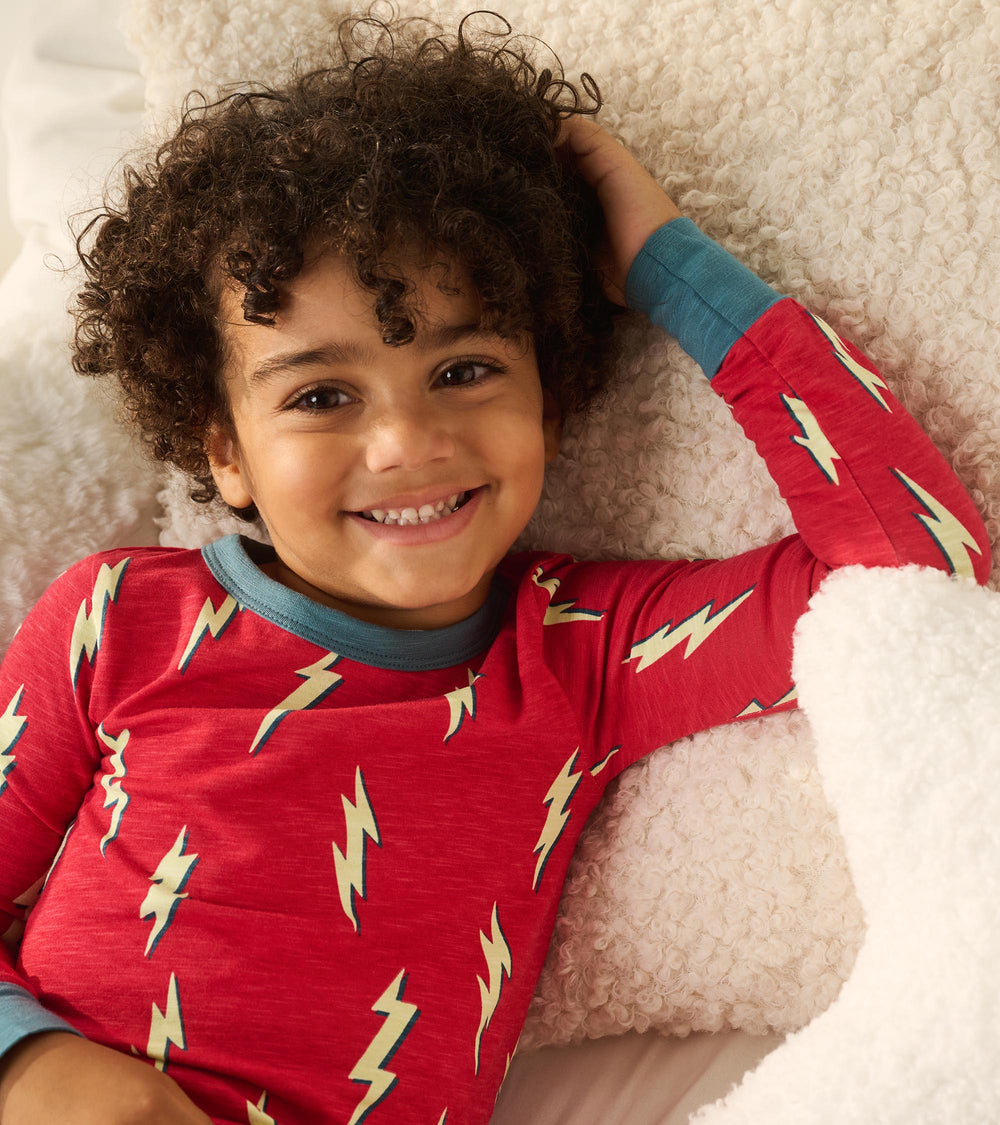 Hatley Boys Cool Bolts Pajama Set