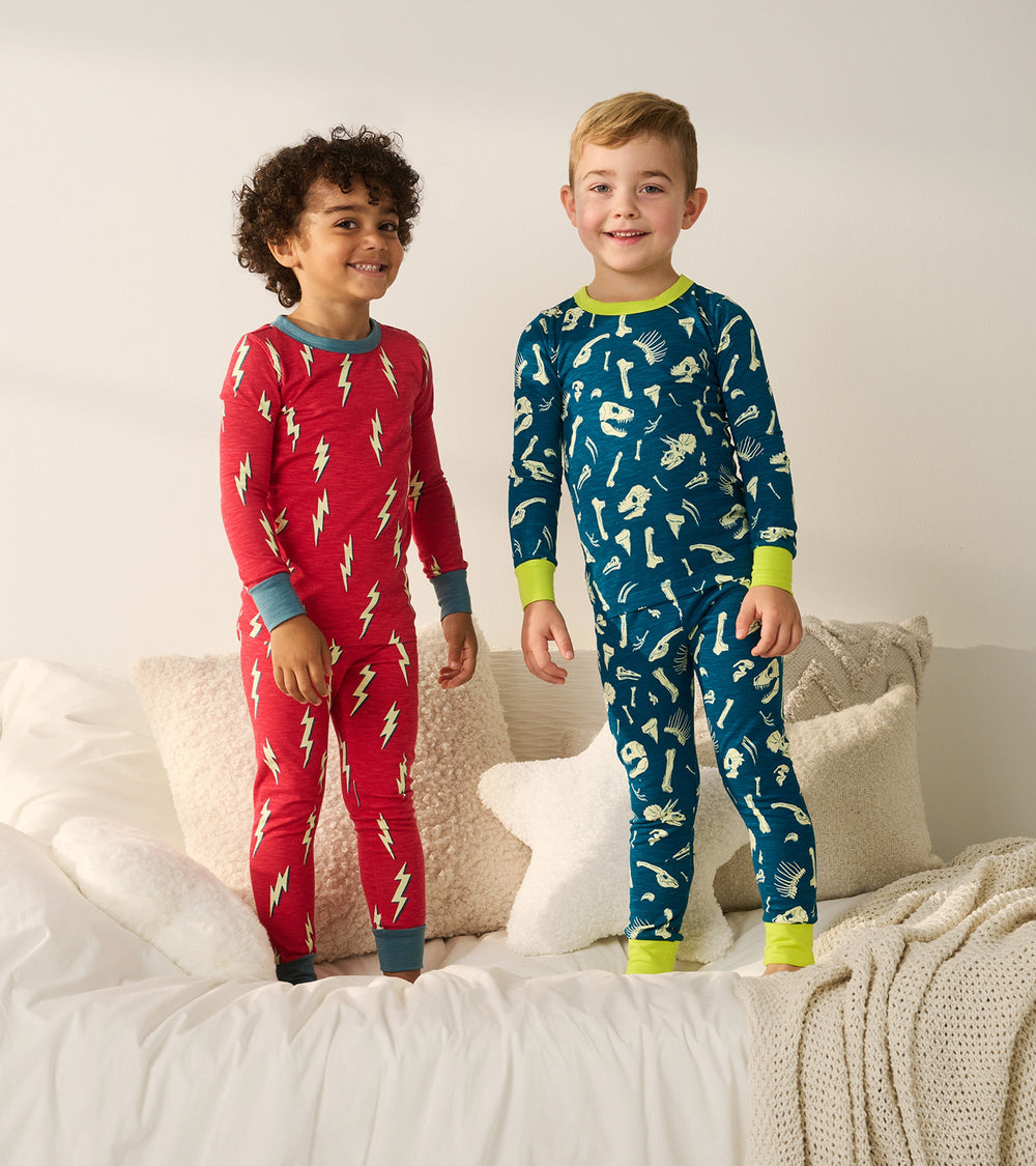 Hatley Boys Cool Bolts Pajama Set