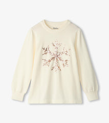 Hatley Girls Snowflake Pullover Sweater