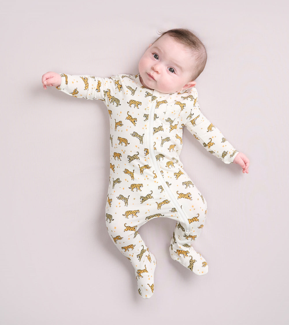 Hatley Baby Boys Celestial Tigers Bamboo Sleeper