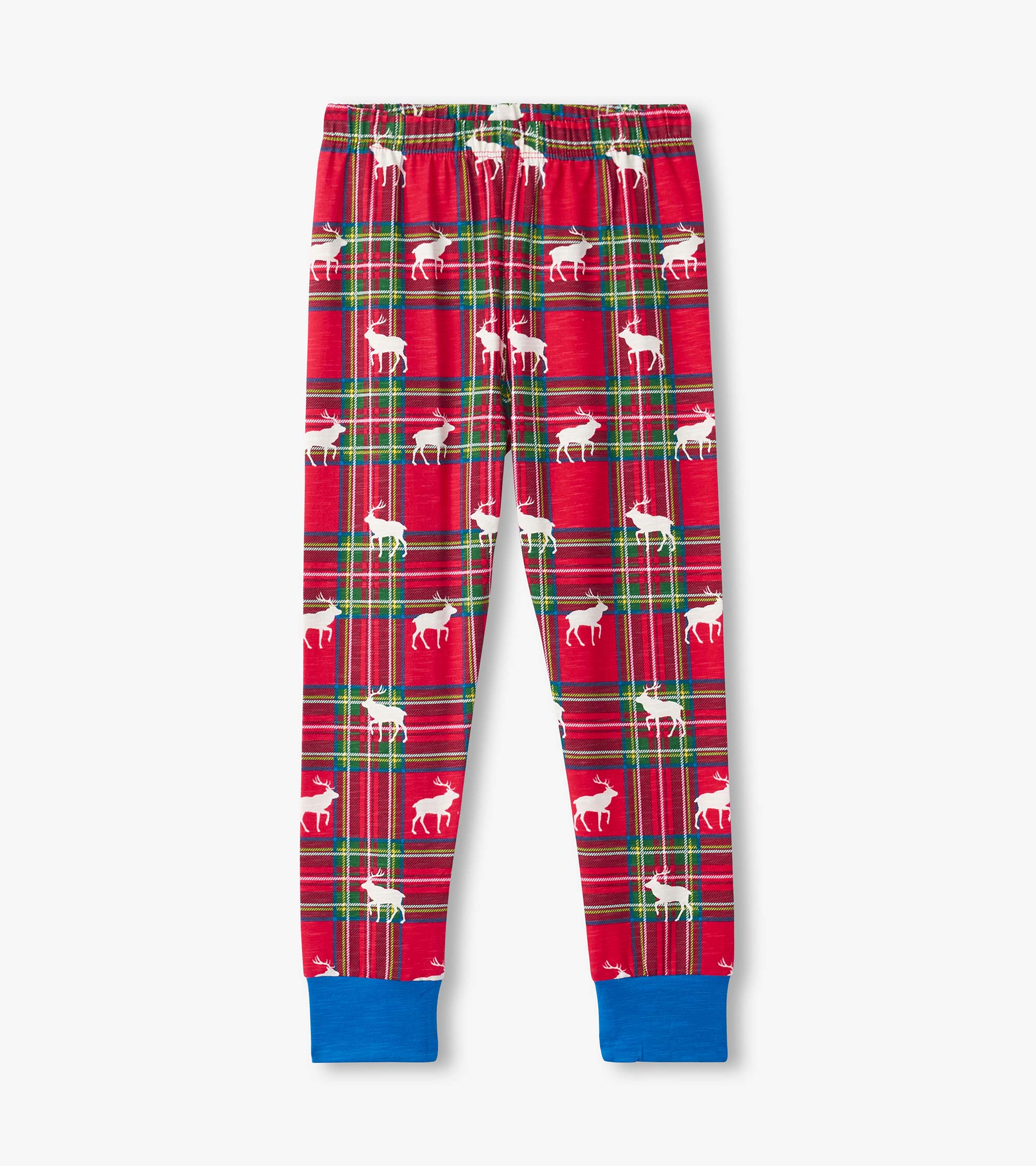Hatley Boys Elk Plaid Pajama Set