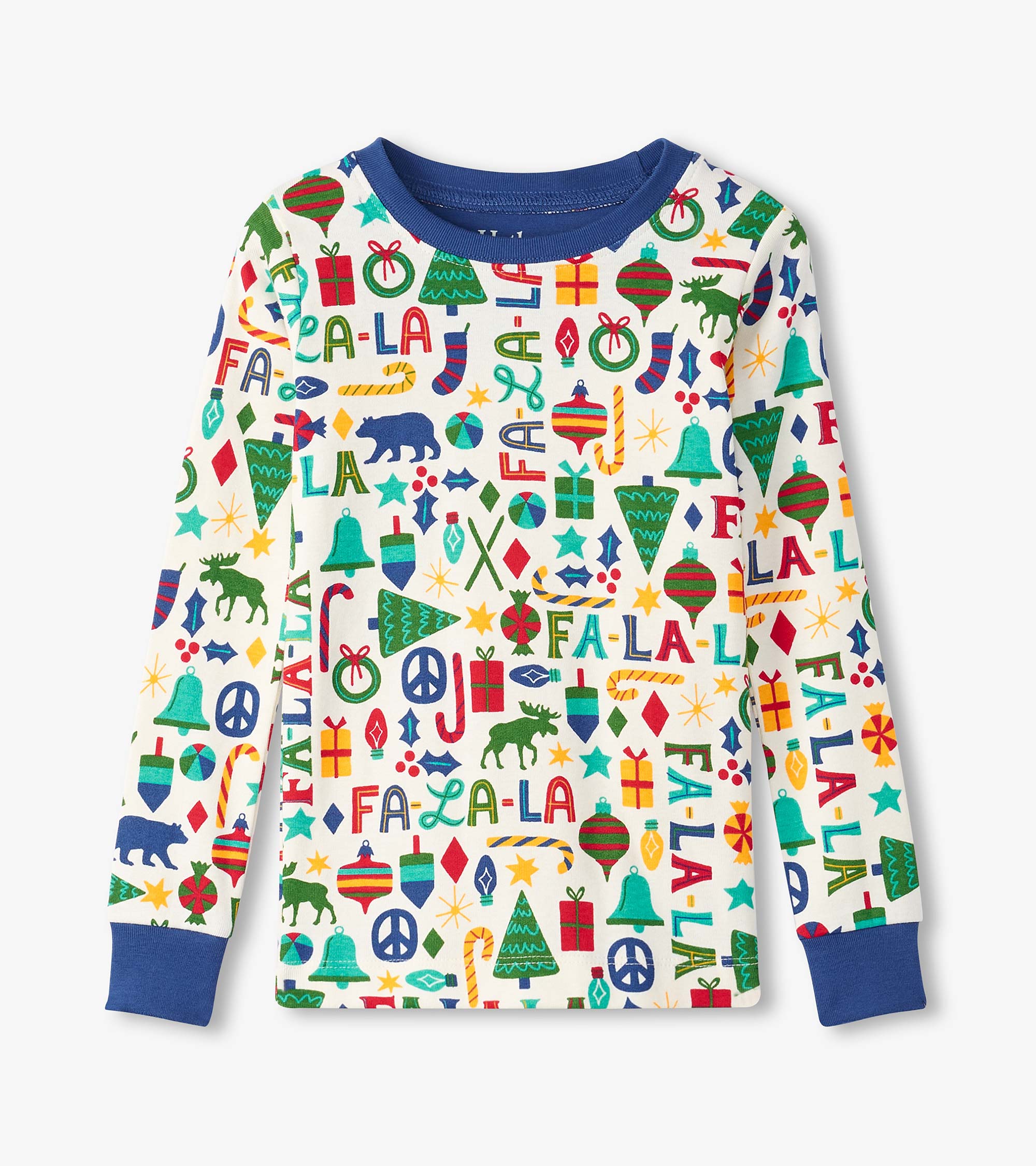 Hatley Boys Blue Falala Pajama Set