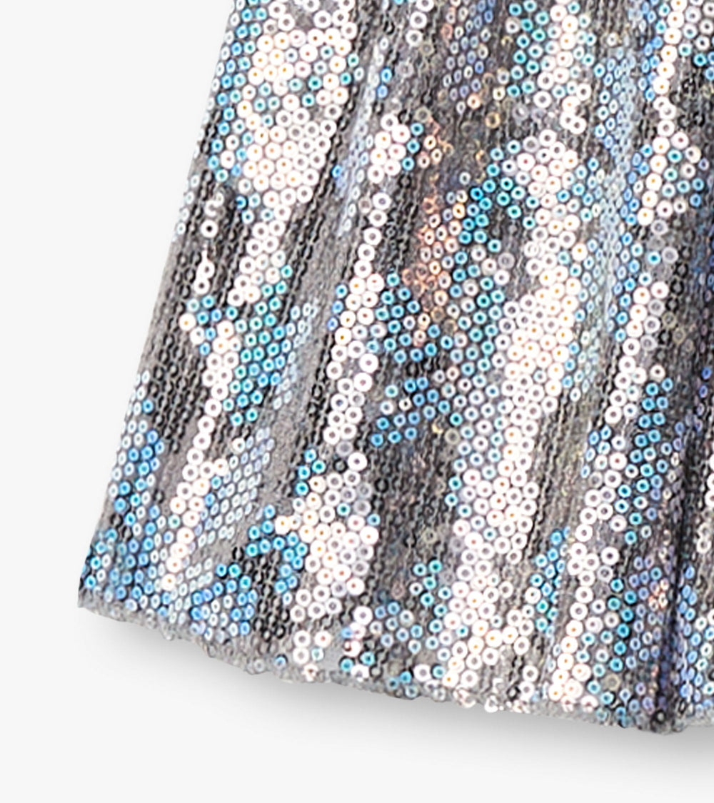 Hatley Girls Flower Shimmer Sequin Tulle Skirt