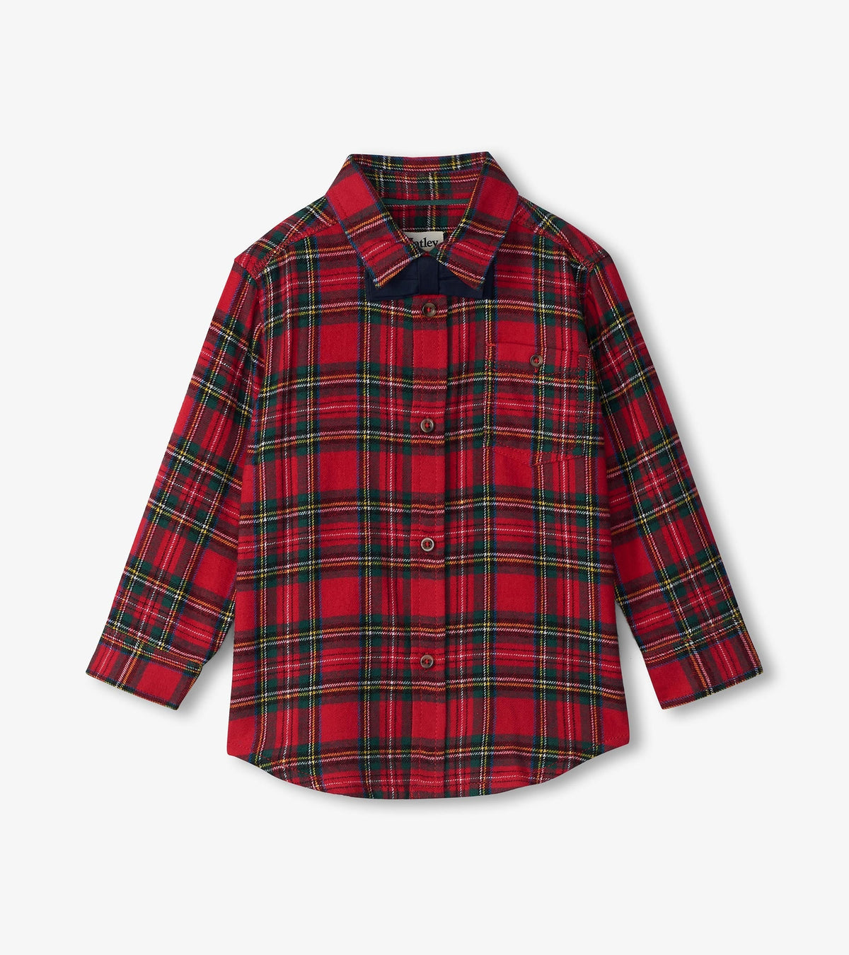 Hatley Boys Red Plaid Button Down Shirt