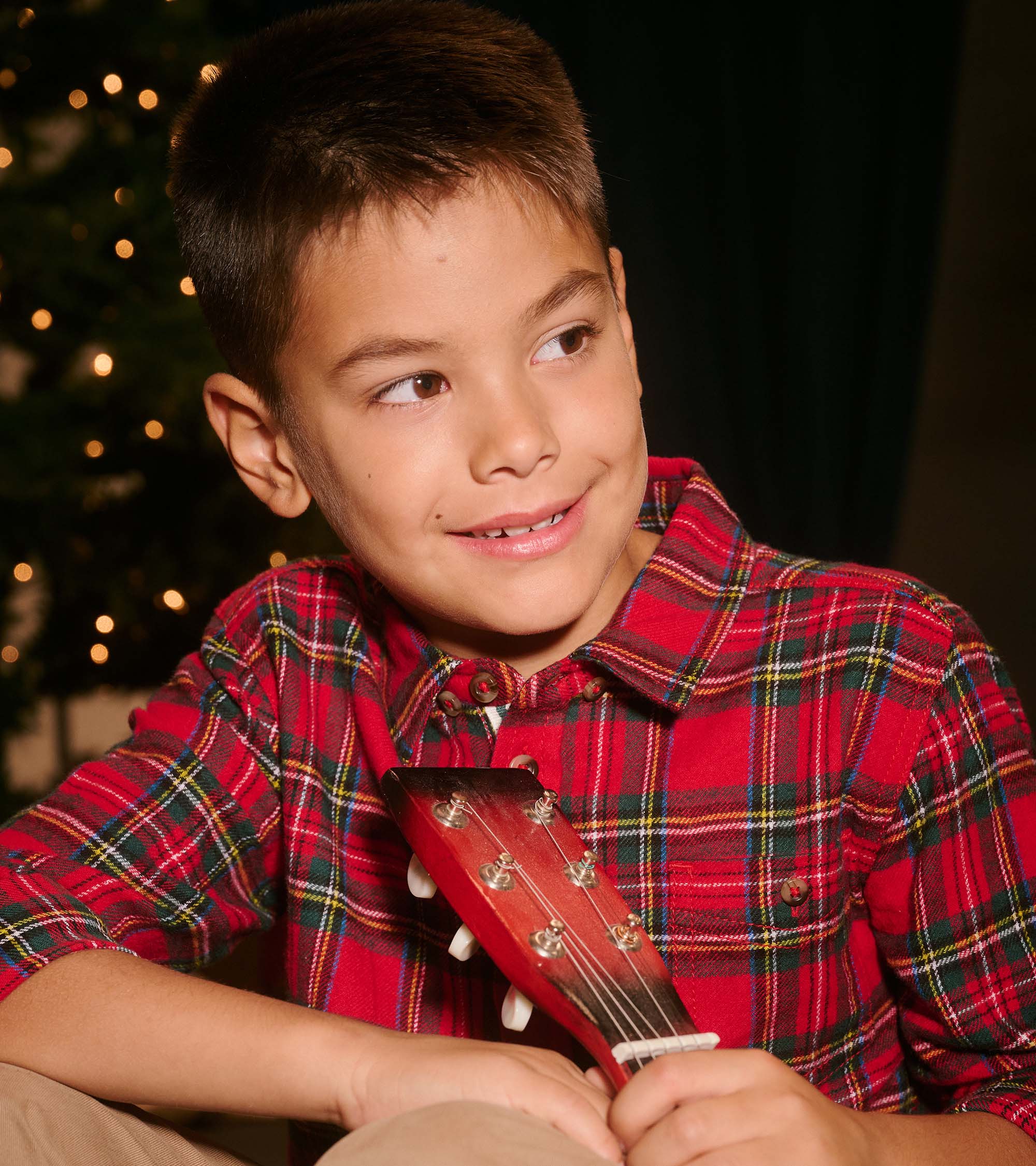 Hatley Boys Red Plaid Button Down Shirt