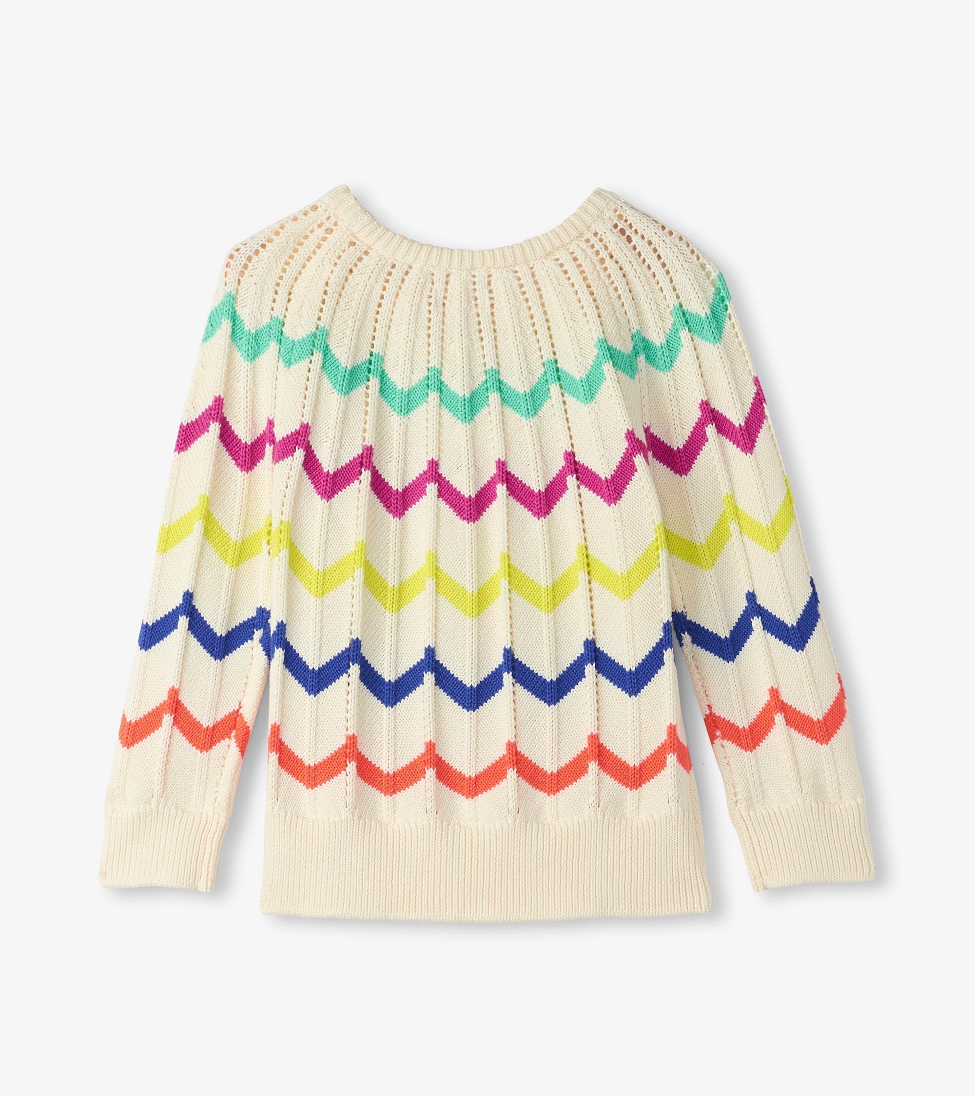 Hatley Girls Rainbow Sweater